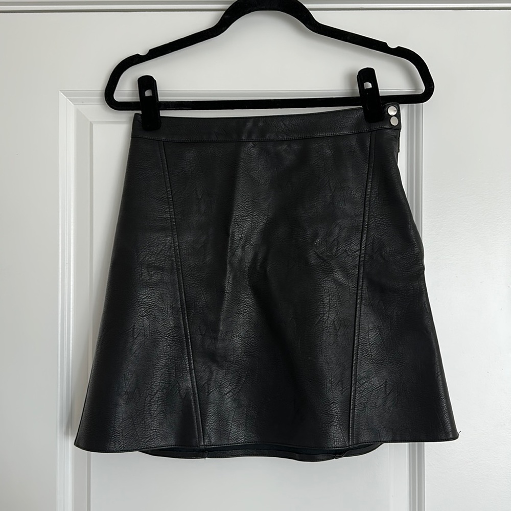 Leather Zara Mini Skirt